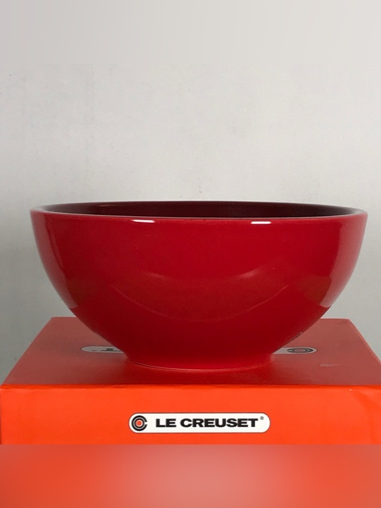 Le Creuset Other - Le Creuset  Red Minimalist Ceramic Bowls  (4)